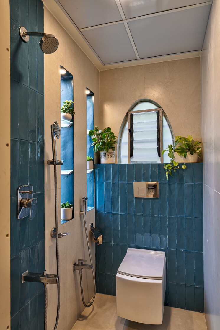 Bathroom, mehta-ixora 2 Bedroom 1000 Sq.Ft. Apartment In Baner Pune 8393833