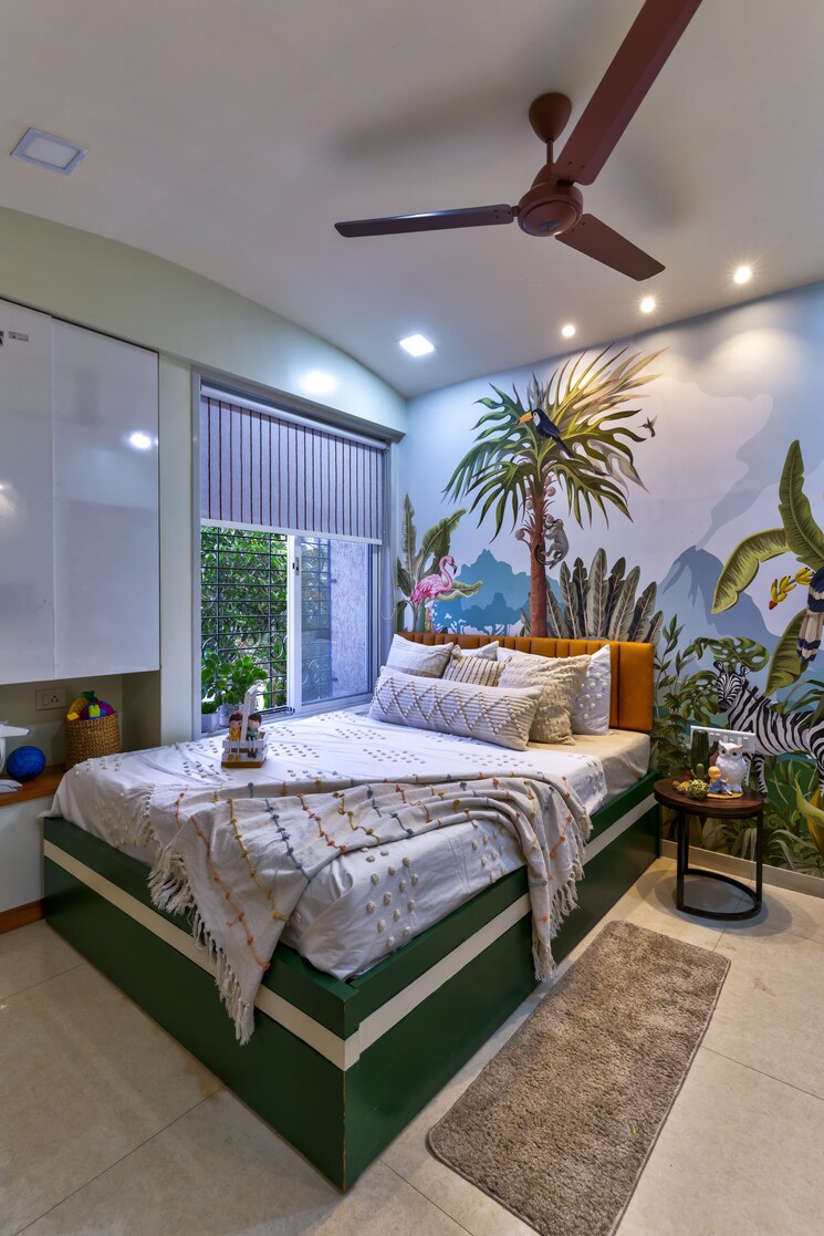 Bedroom, mehta-ixora 2 Bedroom 1000 Sq.Ft. Apartment In Baner Pune 8393833