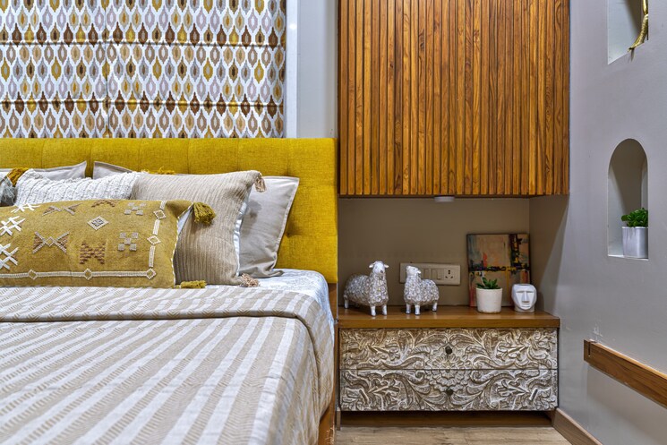 Bedroom, mehta-ixora 2 Bedroom 1000 Sq.Ft. Apartment In Baner Pune 8393833