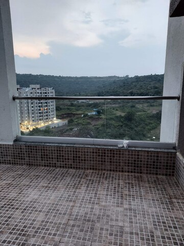 Balcony in 4 BHK Apartment at Axis Paradigm Whistling Meadows, Paud Road – for Sale