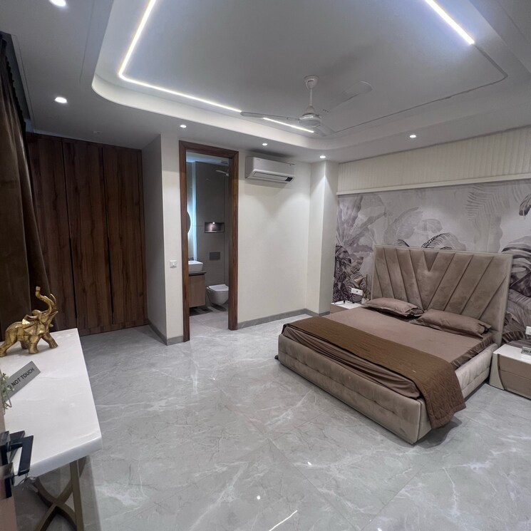 Master Bedroom, ansal-valley-view-estate 4 Bedroom 165 Sq.Yd. Builder Floor In Gwal Pahari Gurgaon 8393935