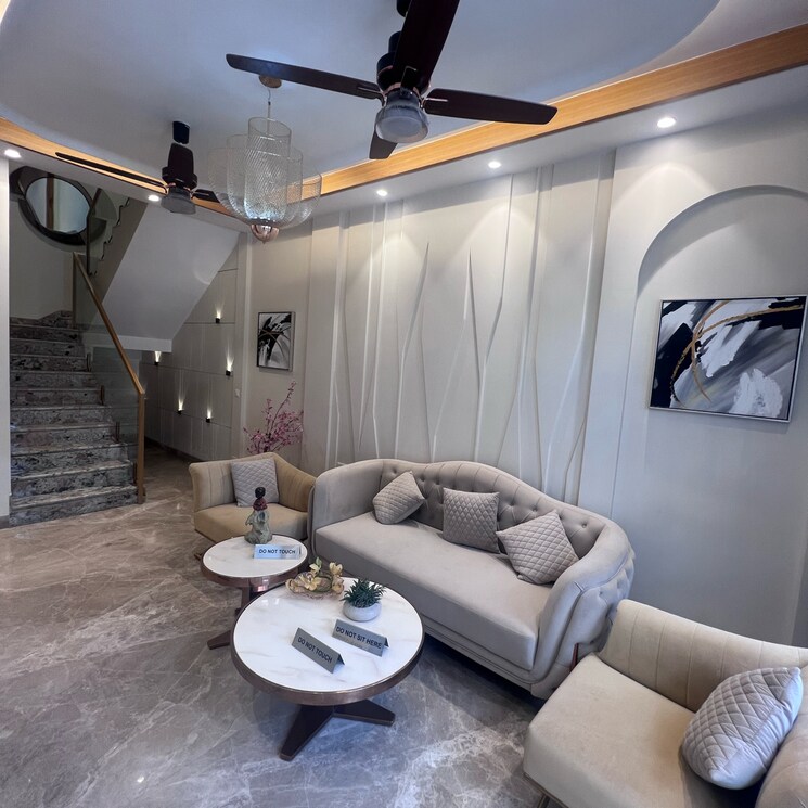 Living Room, ansal-valley-view-estate 4 Bedroom 165 Sq.Yd. Builder Floor In Gwal Pahari Gurgaon 8393935