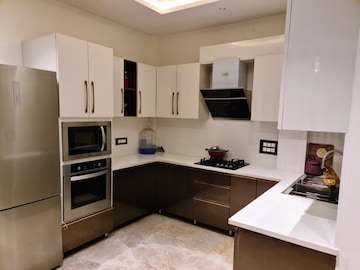 Kitchen in 2 BHK Builder Floor at Rajouri Garden – for Rent