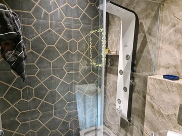 Bathroom in 2 BHK Builder Floor at Rajouri Garden – for Rent