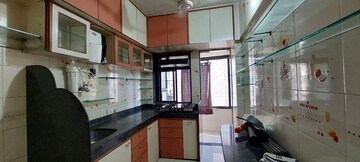 Kitchen in 2 BHK Apartment at Kalpataru Towers, Kandivali East – for Rent