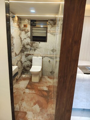 Attached Bathroom in 2 BHK Apartment at GBK Vishwajeet Empire, Ambernath East – for Sale