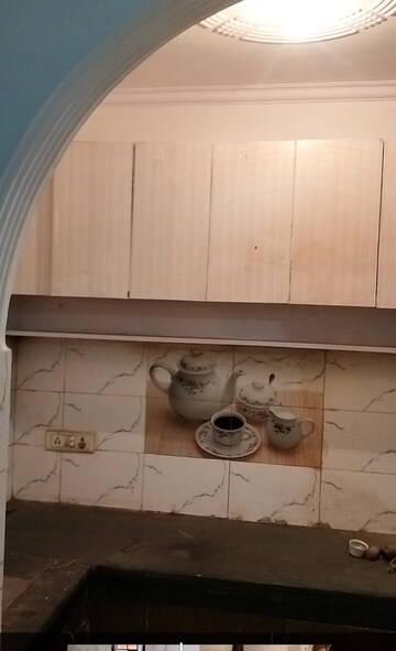 Kitchen in 2 BHK Builder Floor at New Ashok Nagar – for Rent
