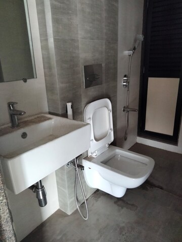 Bathroom in 1 BHK Apartment at Kanakia Rainforest, Andheri East – for Rent