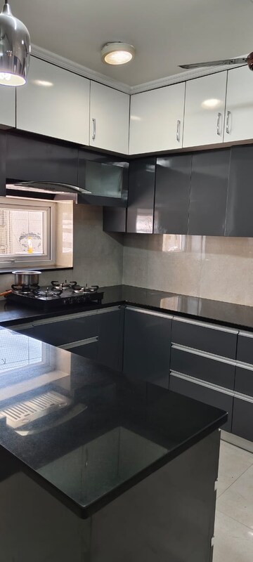 Kitchen in 3 BHK Builder Floor at Adani Samsara, Sector 60 – for Rent