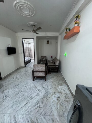 Living Room in 3 BHK Builder Floor at Adani Samsara, Sector 60 – for Rent