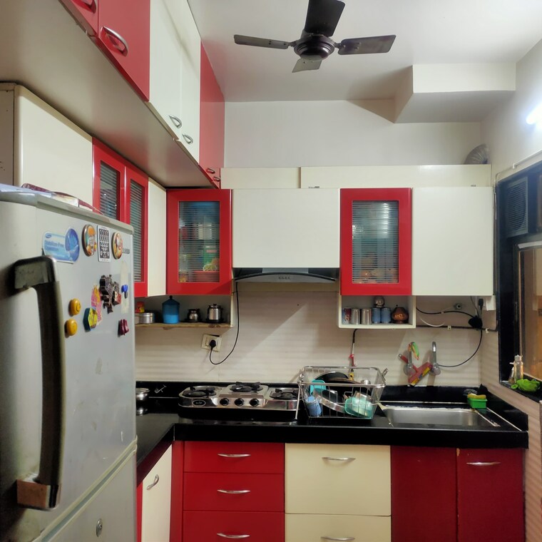 Kitchen, cosmos-jewels-ruby 2 Bedroom 600 Sq.Ft. Apartment In Parkwoods Thane 8394281