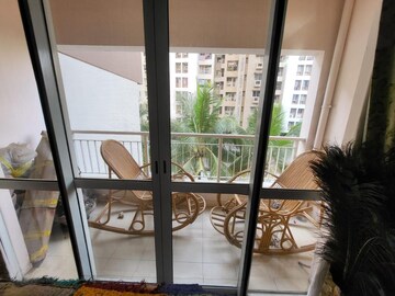 Balcony in 3 BHK Apartment at Unitech Fresco Kolkata, Rajarhat New Town – for Rent
