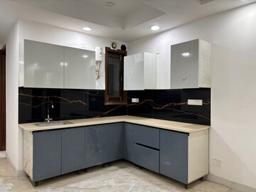 Kitchen in 2 BHK Builder Floor at Freedom Fighters Enclave – for Rent