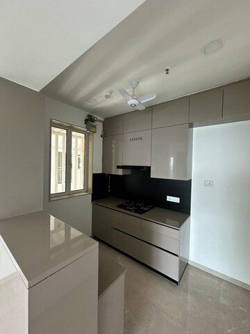 Kitchen in 2 BHK Apartment at Aurum Q Residences, Ghansoli – for Rent