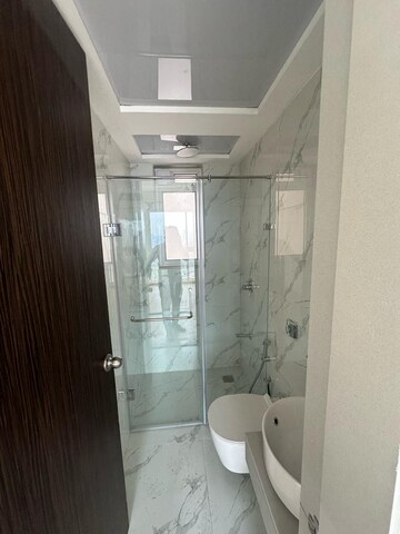 Bathroom in 2 BHK Apartment at Aurum Q Residences, Ghansoli – for Rent
