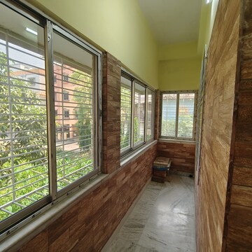 Balcony in 2 BHK Builder Floor at Joka – for Rent