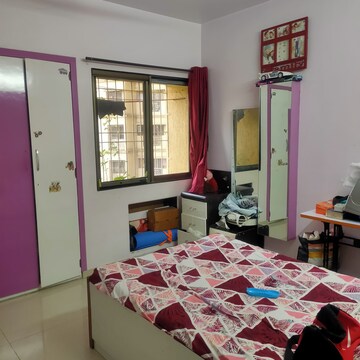 Bedroom in 2 BHK Apartment at Cosmos Jewels Ruby, Parkwoods – for Sale