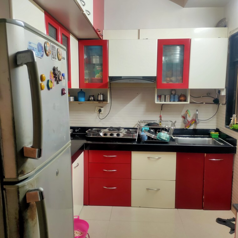 Kitchen, cosmos-jewels-ruby 2 Bedroom 600 Sq.Ft. Apartment In Parkwoods Thane 8394281