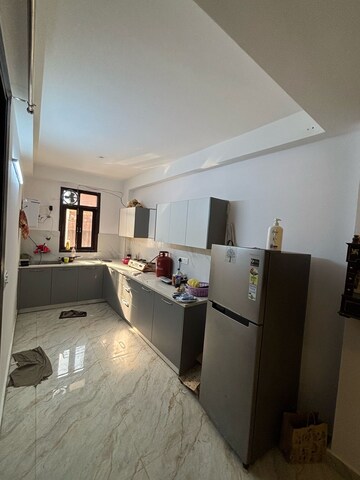 Kitchen in 1 BHK Builder Floor at Freedom Fighters Enclave – for Rent