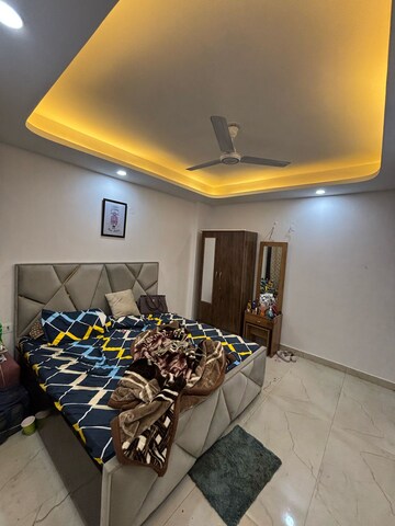 Bedroom in 1 BHK Builder Floor at Freedom Fighters Enclave – for Rent