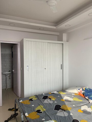 Bedroom in 2 BHK Builder Floor at Unitech South City II, Sector 50 – for Rent