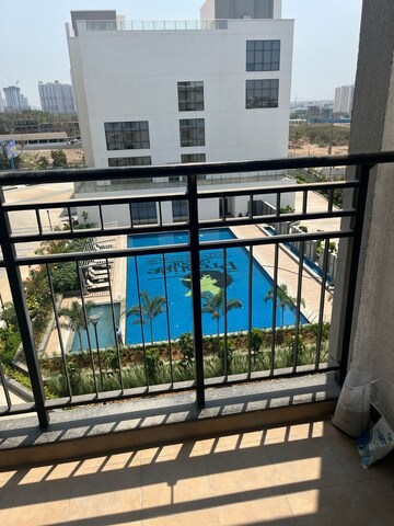 Balcony in 2.5 BHK Apartment at Prestige Tranquil, Kokapet – for Rent