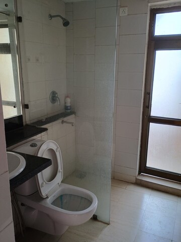 Bathroom in 3 BHK Apartment at Unitech Fresco, Sector 50 – for Rent