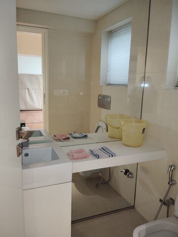 Bathroom in 2 BHK Apartment at Bandra West – for Rent