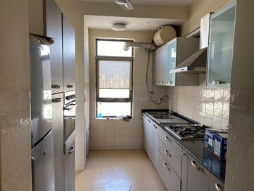 Kitchen in 3 BHK Apartment at Unitech Fresco, Sector 50 – for Rent