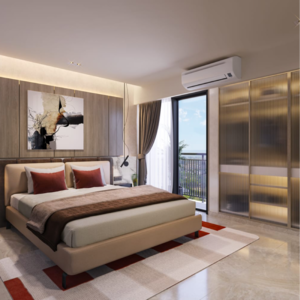 Room in 2 BHK Apartment at DB Realty Parkwoods, Parkwoods – for Sale