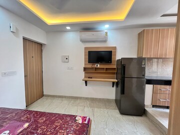 Living Room in 1 RK Apartment at Emaar Emerald Floors Premier, Sector 65 – for Rent