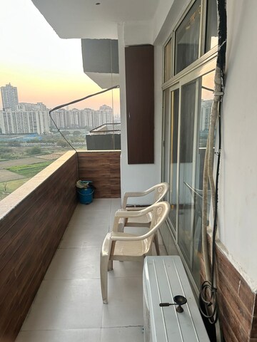 Balcony in 3 BHK Apartment at AVS Orchard, Sector 77 – for Rent