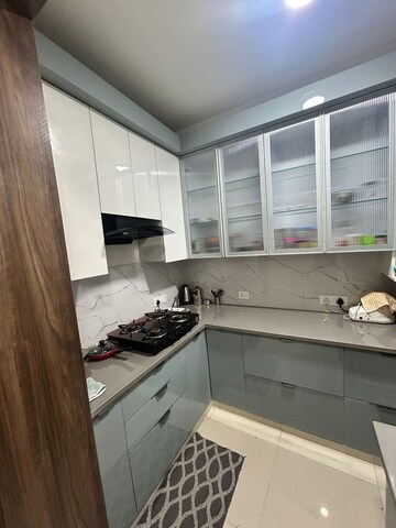 Kitchen in 3 BHK Apartment at AVS Orchard, Sector 77 – for Rent