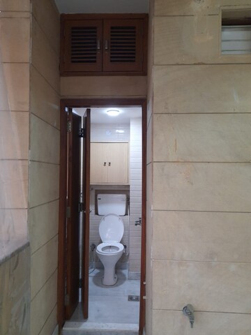Bathroom in 2 BHK Builder Floor at Lajpat Nagar I – for Rent