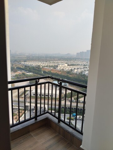 Balcony in 2.5 BHK Apartment at My Home Tridasa, Tellapur – for Rent
