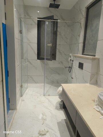 Bathroom in 2 BHK Builder Floor at Sushant Lok I – for Rent