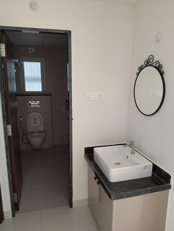 Bathroom in 2.5 BHK Apartment at My Home Tridasa, Tellapur – for Rent