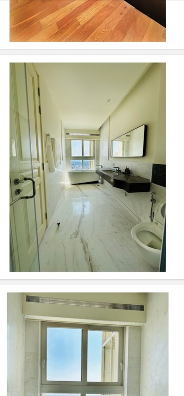 Bathroom in 2 BHK Apartment at Bhartiya Leela Residences, Thanisandra Main Road – for Rent