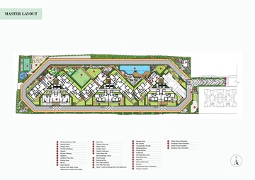 Master Bedroom in 3 BHK Apartment at Osian Almanova, Mundhwa – for Sale