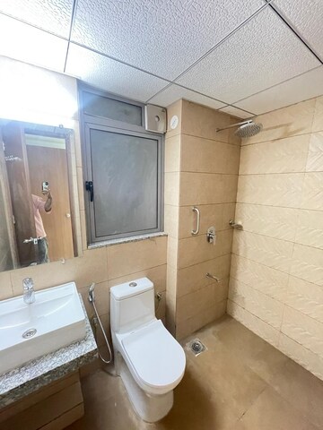 Bathroom in 2 BHK Apartment at Kalpataru Immensa, Kolshet Road – for Rent