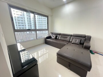 Living Room in 2 BHK Apartment at Kalpataru Immensa, Kolshet Road – for Rent