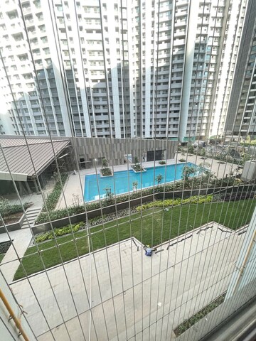 Balcony in 2 BHK Apartment at Kalpataru Immensa, Kolshet Road – for Rent