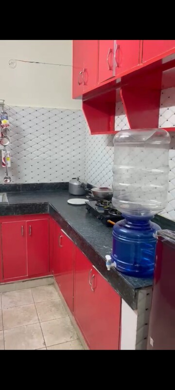 Kitchen in 1 RK Apartment at The Vegas, Sector 16b Dwarka – for Rent
