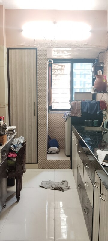 Master Bedroom in 1 BHK Apartment at Heritage Holy, Mulund West – for Sale