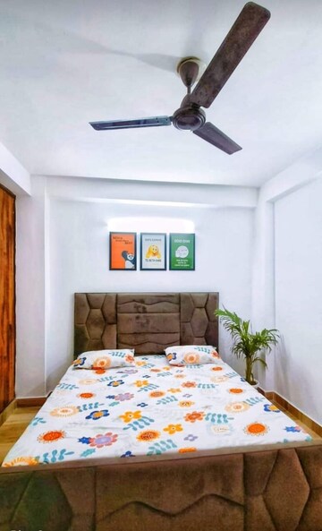 Bedroom in 1 BHK Builder Floor at Saket – for Rent
