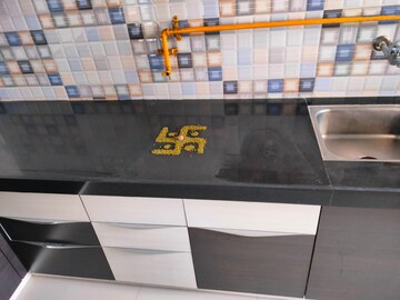Kitchen in 2 BHK Apartment at Krishna Heights Jagatpur, Jagatpur – for Rent