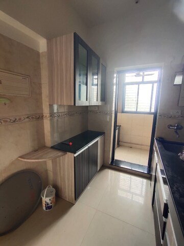 Kitchen in 1 BHK Apartment at K Raheja Heights, Malad East – for Rent