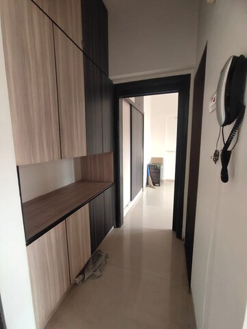 Building Lobby in 1 BHK Apartment at K Raheja Heights, Malad East – for Rent