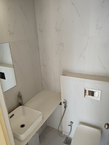 Bathroom in 2 BHK Apartment at K Raheja Palm Court, Malad West – for Rent