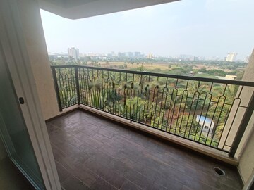 Balcony in 1 BHK Apartment at Nyati Evolve 1, Magarpatta City – for Rent